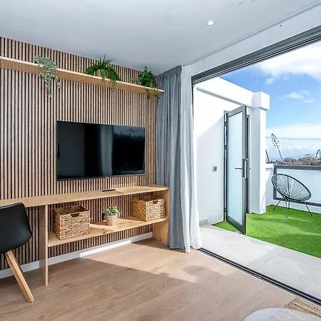 Апартаменты Lea Modern Attic Escape With Peaceful Terrace Санта-Крус-де-Тенерифе