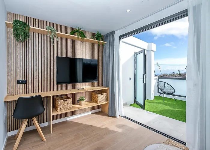公寓 Lea Modern Attic Escape With Peaceful Terrace 圣克鲁斯-德特内里费