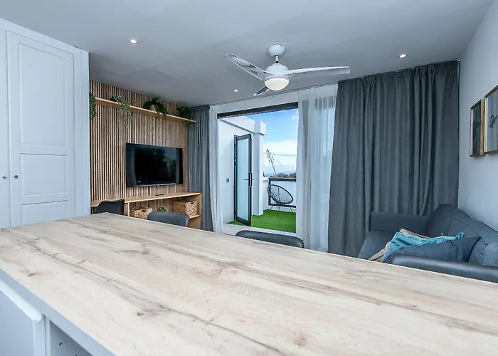 Lea Modern Attic Escape With Peaceful Terrace 公寓 圣克鲁斯-德特内里费